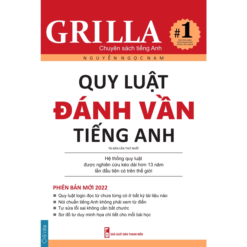 Ảnh Sách - Quy luật đánh vần tiếng Anh GRILLA, kèm app học miễn phí 2
