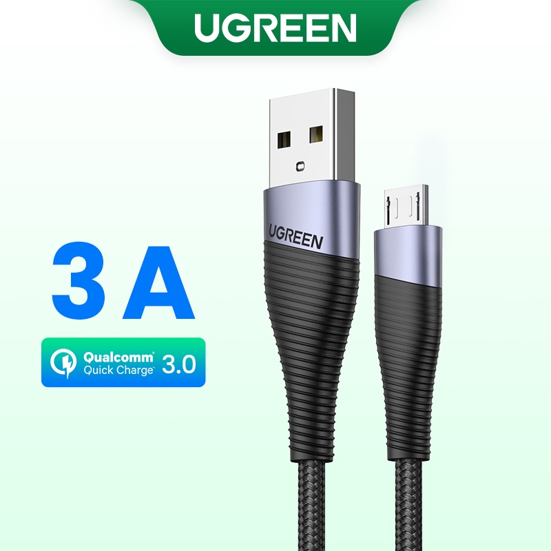 Cáp sạc nhanh UGREEN cổng Micro USB tùy chọn kích thước | Shopee Việt Nam
