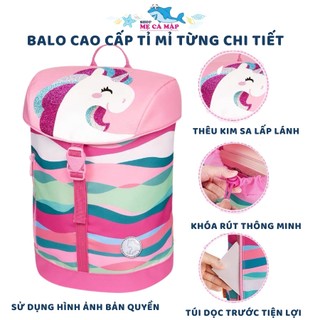 Balo Cho Bé Mầm Non Cao Cấp Siêu Nhẹ 260g, Balo Đi Học Mẫu Giáo Dễ Thương nhiều mẫu