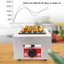 Khuôn bánh takoyaki sử dụng gas nhiệt độ cao, ngọn lửa toả đều