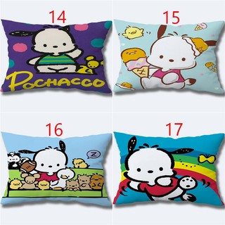 Vỏ gối Pochacco Sanrio Family hoạt hình dễ thương, trang trí ô tô/sofa/phòng ngủ, không kèm lõi