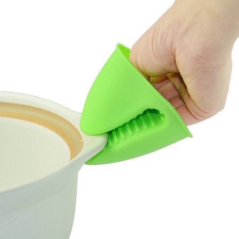 COMBO 3 Đôi Nhắc Nồi Silicon cao cấp Tránh Nóng, bỏng Tiện Lợi