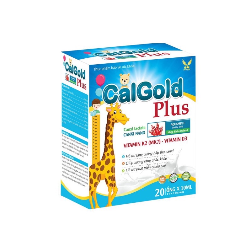 CalGold Plus - Siro Hỗ Trợ Tăng Cường Hấp Thu Canxi | Shopee Việt Nam