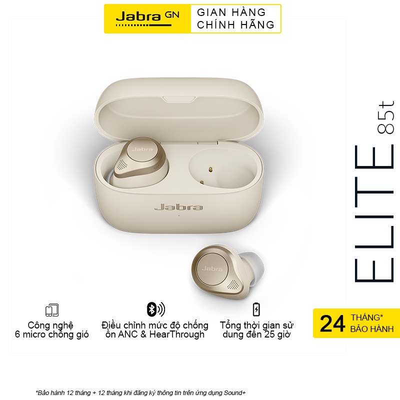 Tai Nghe Bluetooth True Wireless JABRA ELITE 85T Hàng Chính Hãng