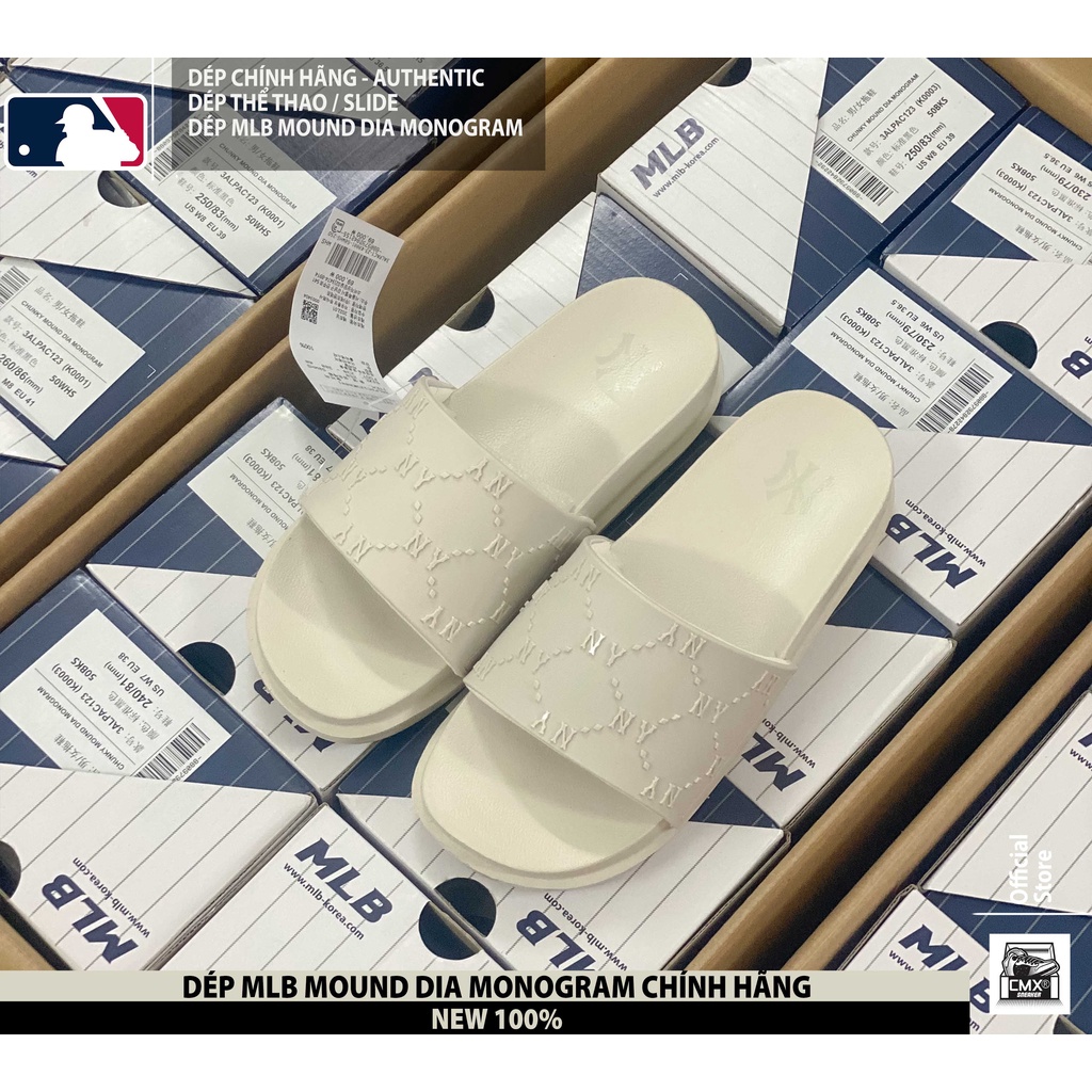 MLB SLIDE CHUNKY MOUND DIA MONOGRAM