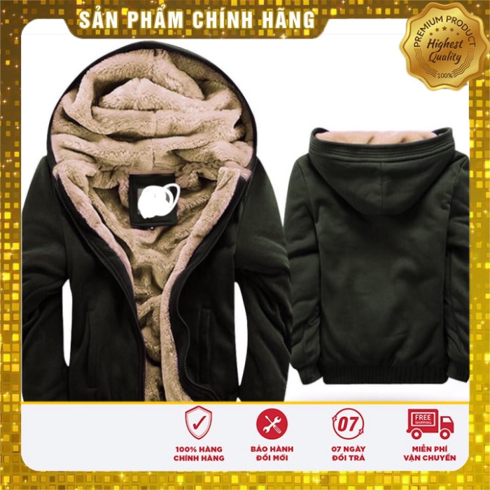 SIÊU PHẨM MÙA ĐÔNG áo khoác bên ngoài NAM /ÁO KHOÁC NAM NỈ NGOẠI LÓT LÔNG giữ ấm SIÊU rét mướt CHO trờ đông CÓ SIZE 3XL