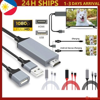 Cáp Di Động 3 Trong 1 1M Cáp Kết Nối Điện Thoại Với Tv Thông Dụng Bộ Chuyển Đổi Micro Usb/Hdmi/Hml VN