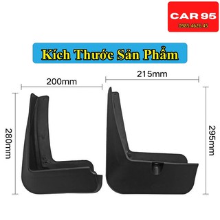 Chắn Bùn Hyundai Tucson Đời 2015-2020 Chất liệu Nhựa Dẻo Tặng kèm Ốc Vít ,Bộ 4 Chiếc Hàng Loại 1