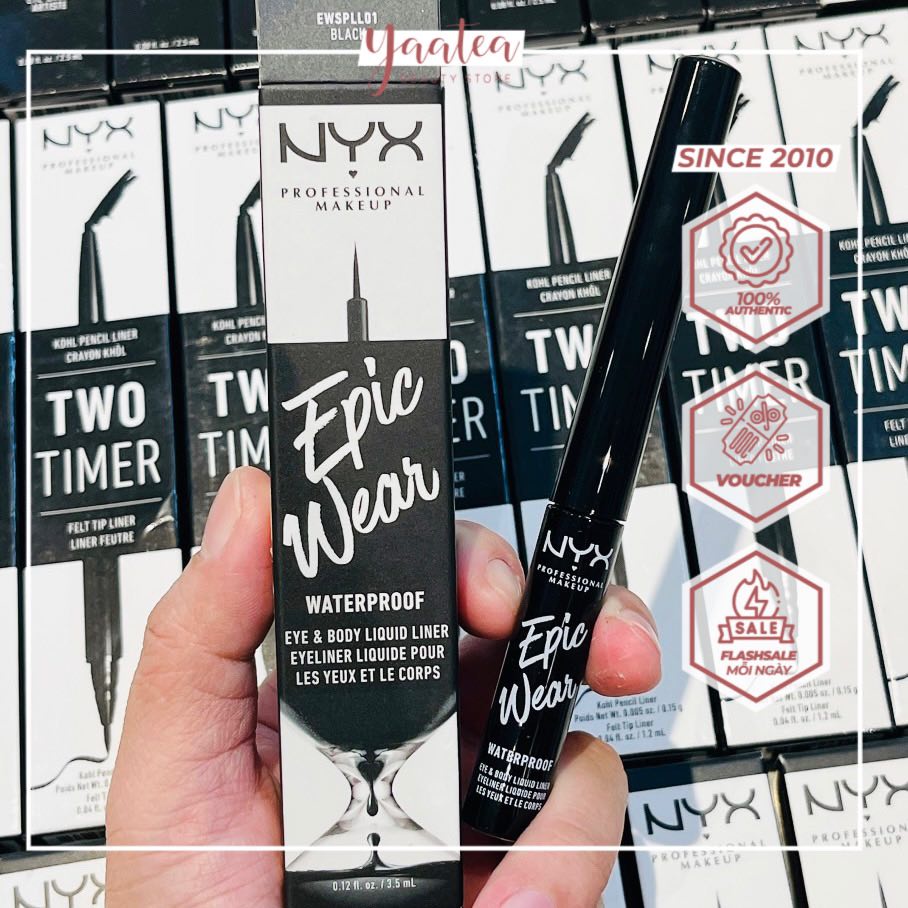 Kẻ Mắt Nyx Epic Wear Eye And Body Liquid Liner Shopee Việt Nam 5036