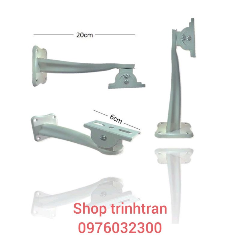 Chân, đế gắn camera ngoài trời cố định, dài 20Cm - các khớp nối có thể ...