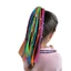 Tóc Giả Tết Bốn Lọn Màu Kèm Charm Cho Bé Gái Biểu Diễn Nổi Bật (Giá 1 Bên) QiQiShop
