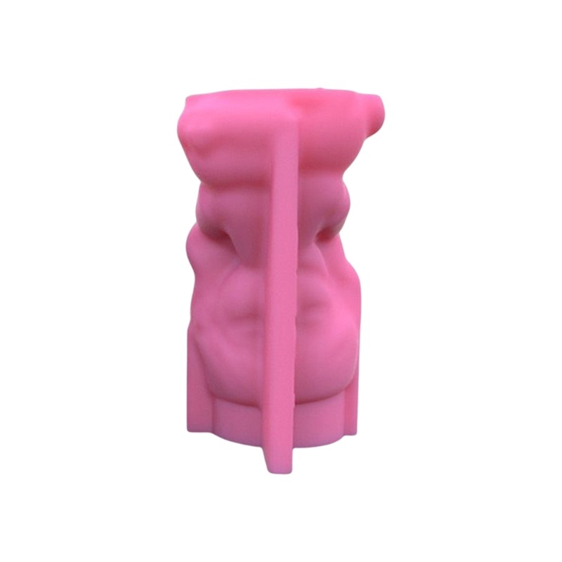 Khuôn silicone Làm Chậu Hoa / Cây Mọng Nước Hình Thỏ / Cô Gái 3d