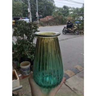 Lọ hoa thuỷ tinh độc đáo phong cách á âu sang trọng