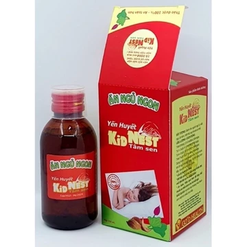 Siro yến huyết kidnest tâm sen, siro ăn ngon cho bé, giúp bé ăn ngon, huyết yến ăn ngon ngủ ngon [chính hãng]