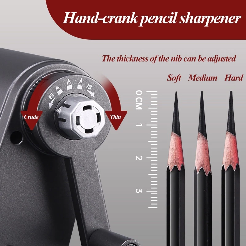 Angel Mark Bút Chì Mài Phác Thảo Than Tranh Nghệ Thuật Đặc Biệt Tay Quay Bút Chì Công Suất Lớn Cho P