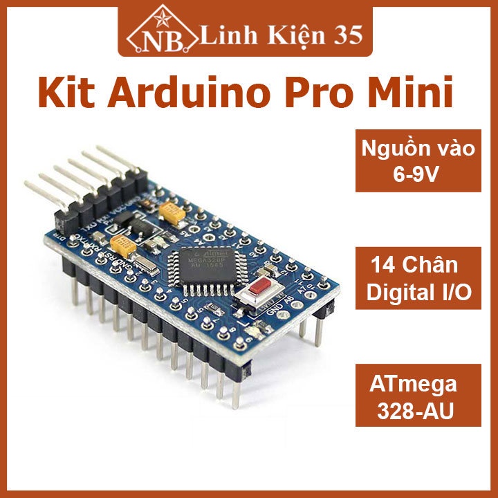 Kit arduino pro mini Atmega328 5V/16M (BH 01 tháng) | Shopee Việt Nam