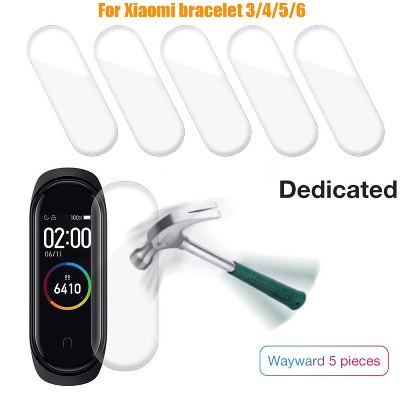 Hydrogel Mềm Bảo Vệ Màn Hình Cho Xiaomi Mi Band 10 9 8 7 6 5 4 3 Phim Bảo Vệ Đồng Hồ Thông Minh Dây Đeo Tay Xiaomi Miband Case
