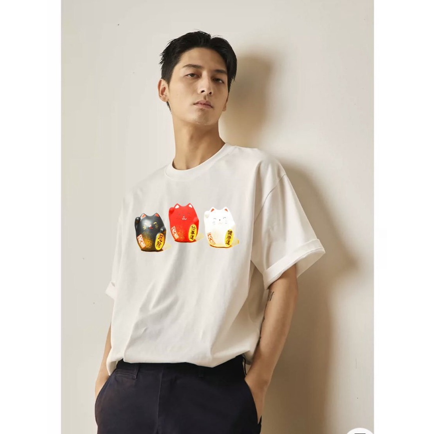 Áo thun Stee Mèo JP CVC - Giá sỉ Unisex
