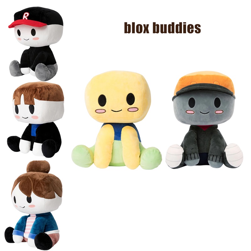Mới 20cm Dễ Thương Blox Buddies Sang Trọng Đồ Chơi Nhồi Bông Mềm Ôm Búp Bê Trẻ Em Bé Sinh Nhật Xmas