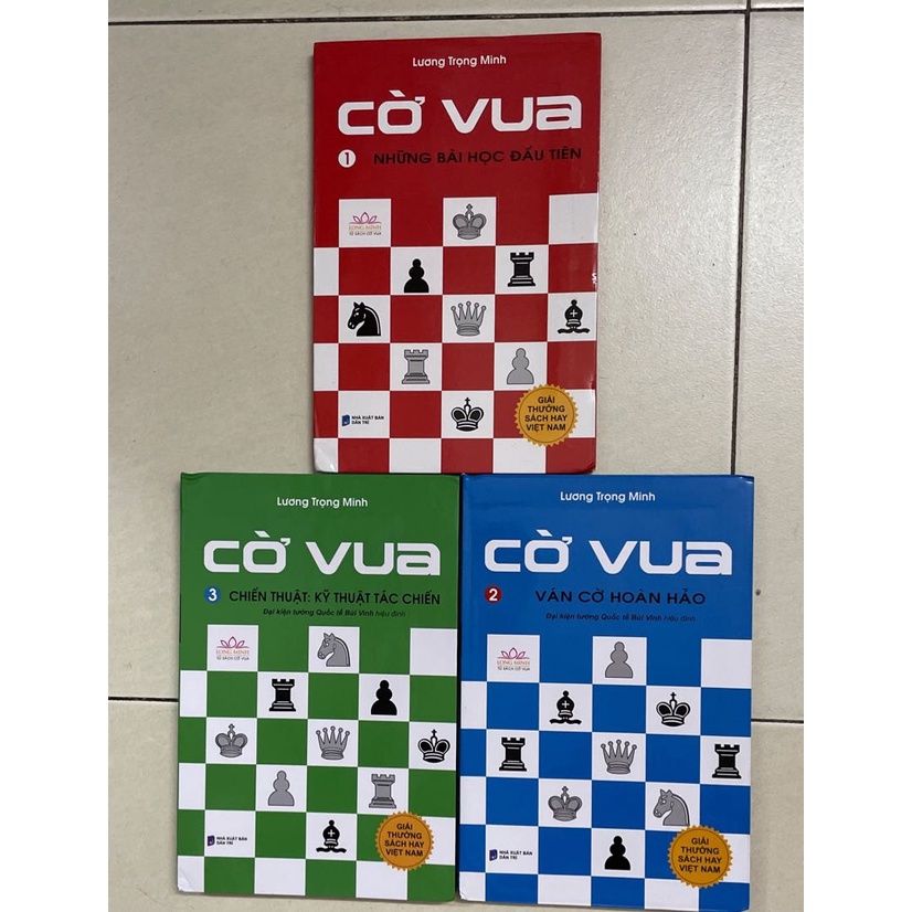 Ảnh Sách - (Trọn bộ 3 cuốn) Cờ Vua- Tác giả Lương Trọng Minh 2