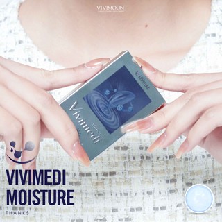 Lens trong suốt cận khóa ẩm Vivimooon Vivimedi Moisture hạn sử dụng 3 - 6 tháng