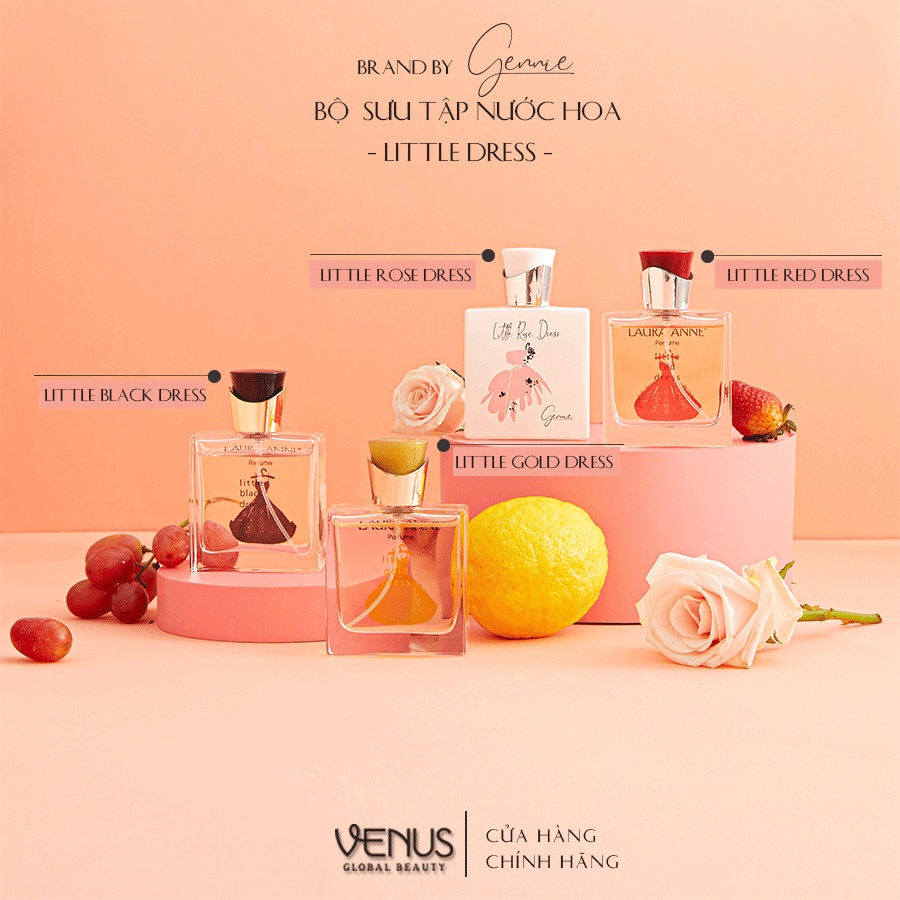 Ảnh Nước hoa nữ Gennie Little Rose Dress 10ml 3
