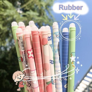 Set 6 Bút Mực Gel Ngòi 0.5mm Họa Tiết Hoạt Hình Dễ Thương