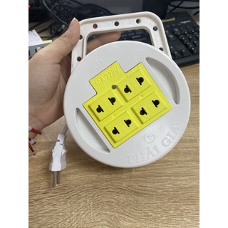 Ổ Điện Tròn Quay Thái Gia Dài 5 Mét