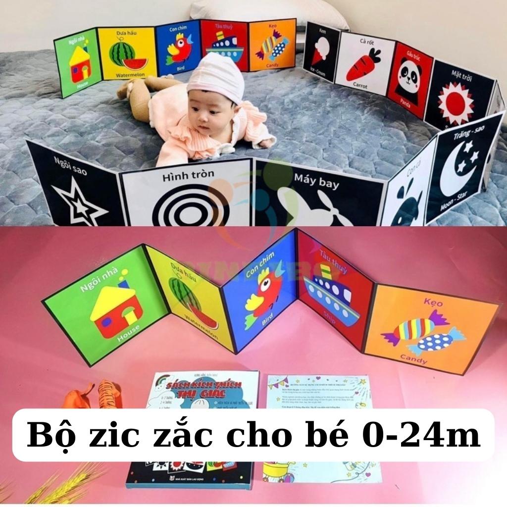 Bộ thẻ kích thích thị giác trẻ sơ sinh - Binbibo
