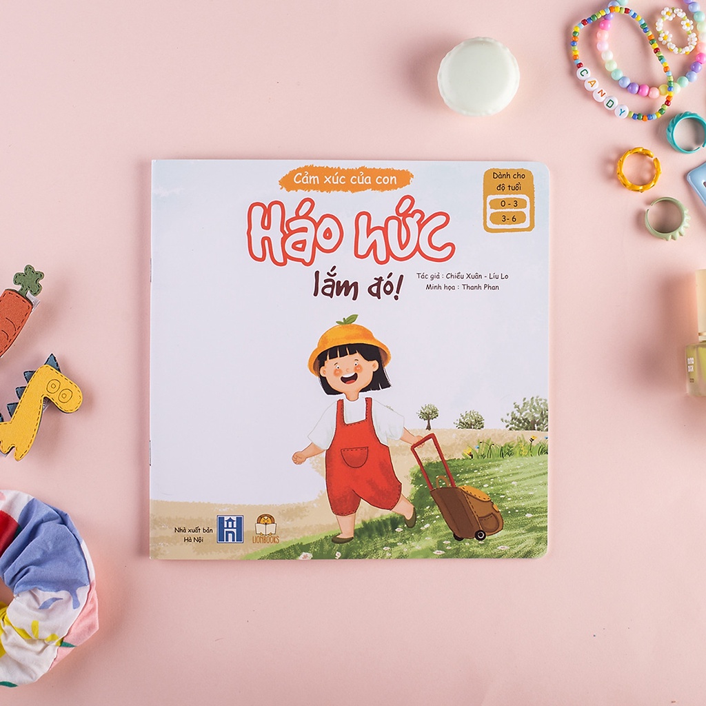 Ảnh Sách - Bộ Cảm Xúc Của Con 2 cuốn thơ, 2 cuốn kể chuyện, giúp bé 0-6 tuổi gọi tên cảm xúc 3