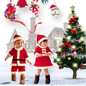 Bé Trẻ Em Trang Phục Giáng Sinh Ông Già Noel Bé Trai Và Bé Gái Trang Phục Giáng Sinh Mẫu Giáo Quần Áo Biểu Diễn Giáng Sinh Quần Áo