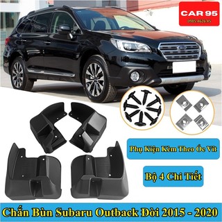 Chắn Bùn subaru outback Đời 2015 - 2020 Chất liệu Nhựa Dẻo Tặng kèm Ốc Vít ,Bộ 4 Chiếc Hàng Loại 1