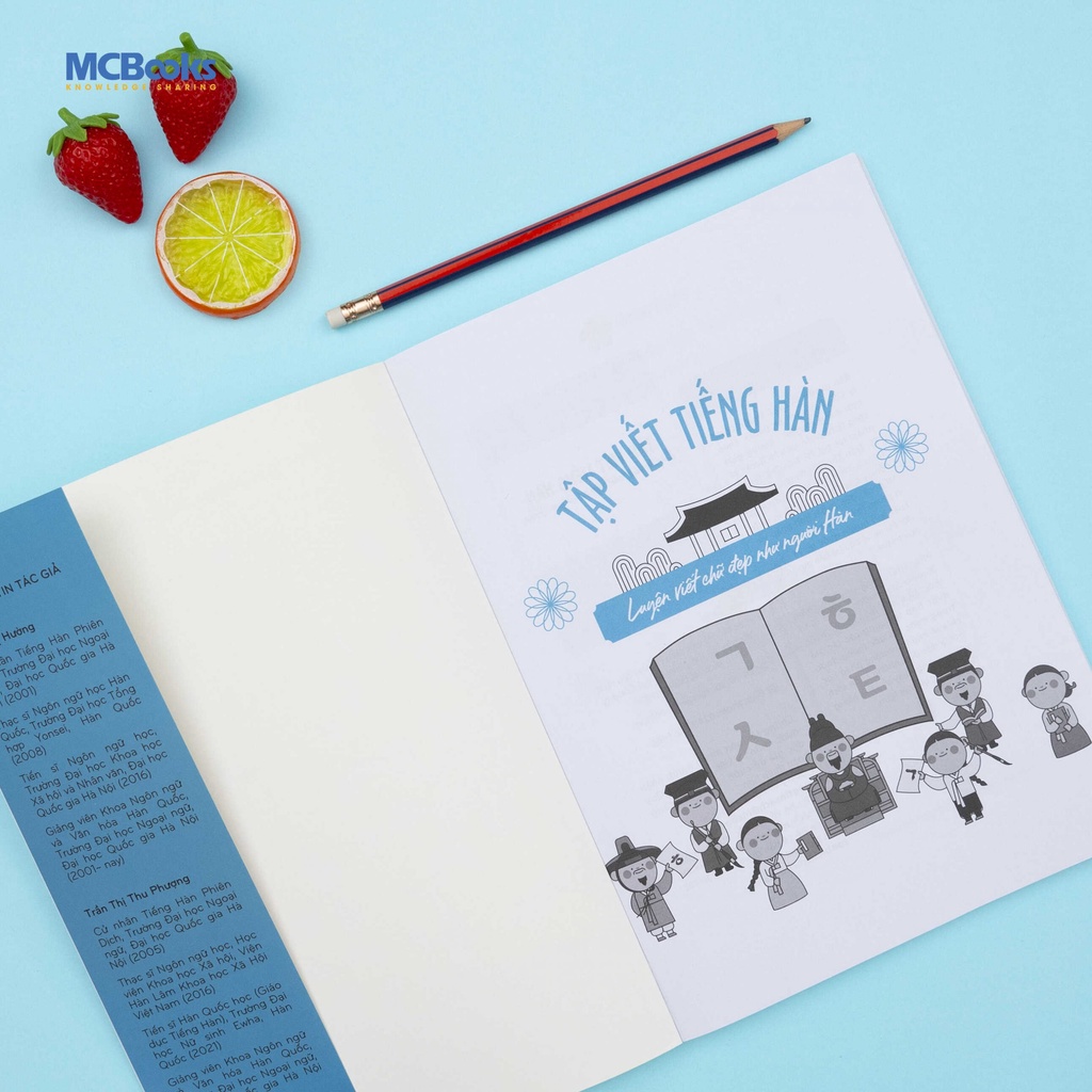 Ảnh Sách - Tập viết tiếng Hàn Mcbooks 2