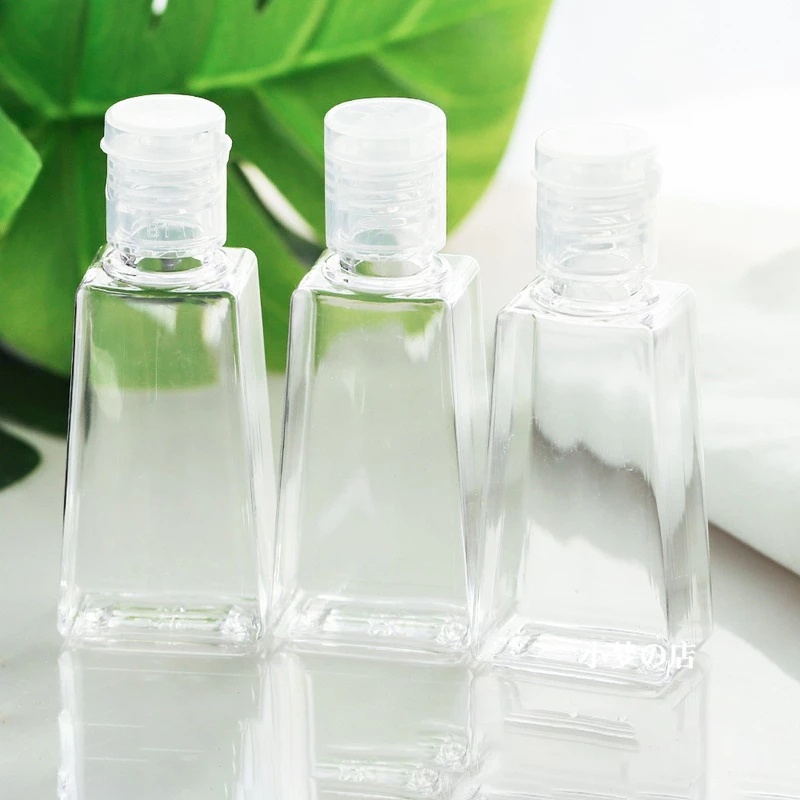 30 / 60 Nhựa Có Thể Đổ Lại Chai Du Lịch Trống Di Động Đóng Gói Báo Chí Cho Lotion Dầu Gội Mỹ Phẩm Bóp Hộp Đựng Dụng Cụ