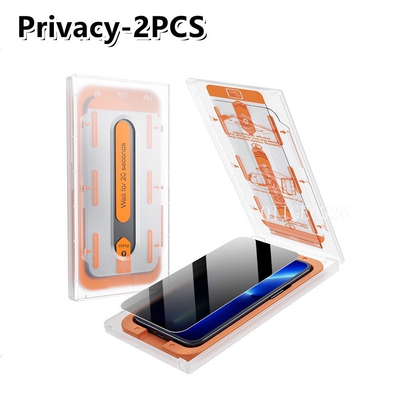 Bộ 2 Kính Cường Lực Bảo Vệ Màn Hình Riêng Tư Cho iphone 14 13 12 11 Pro Max XS XR