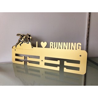 Combo giá treo Running và Badminton 40x17cm