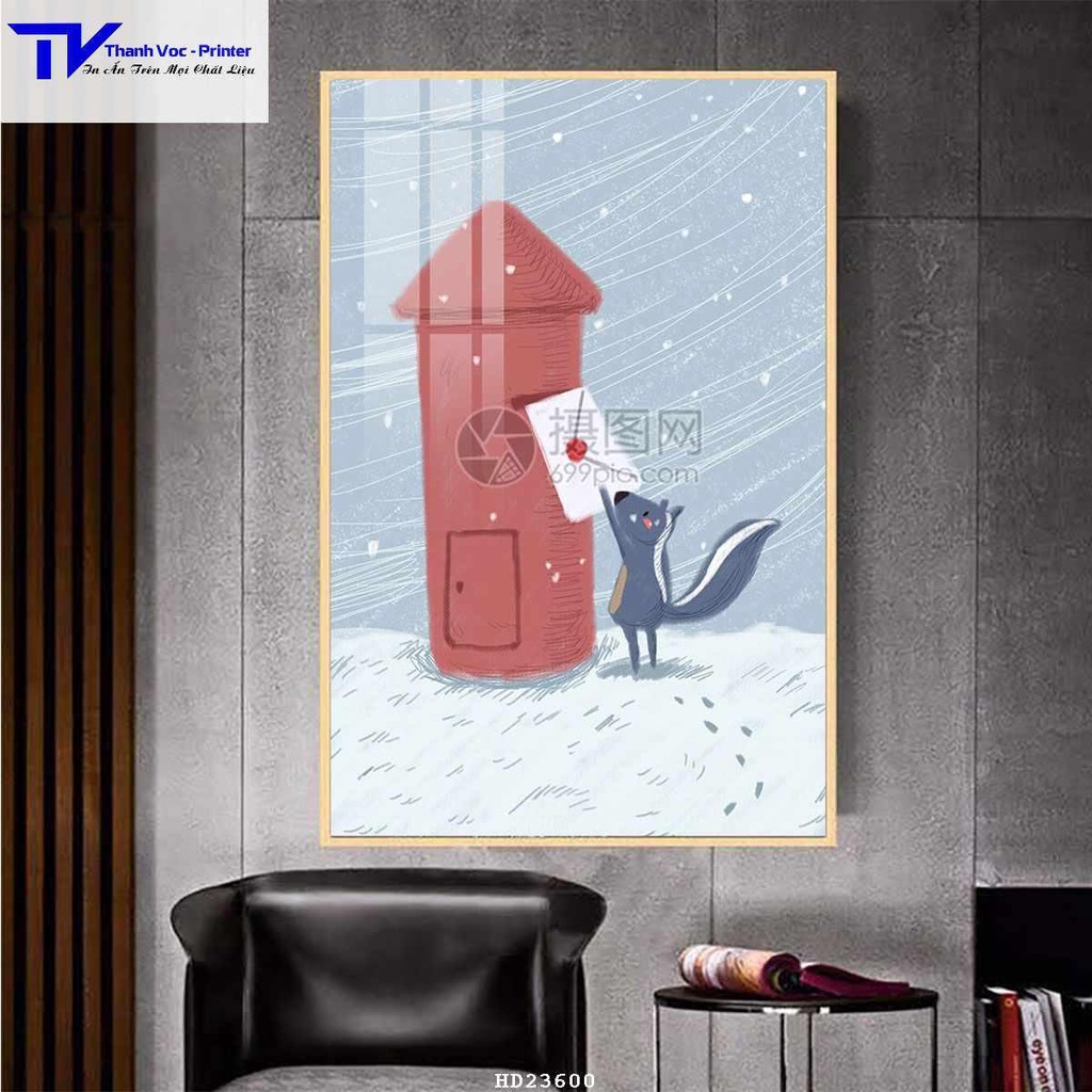 Tranh Treo Tường Ngộ Nghĩnh - Tranh Tráng Gương Trang Trí Phòng Khách, Phòng Ngủ