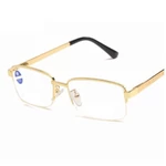Kính lão thị viễn thị TITAN gọng màu vàng gold doanh nhân sang trọng nửa viền hàng Nhật cao cấp tặng hộp và khăn — ảnh 3