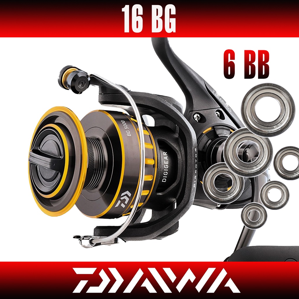 Ball Bearing Kits For DAIWA BG 1500-8000 (Bộ vòng bi bạc đạn máy câu ...
