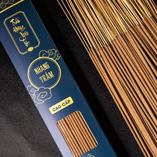 130-150 Nhang Trầm Hương Tự Nhiên Cao Cấp Trầm Hương Yên Lộc THYL050 Thơm Tốt Cho Sức Khỏe Cao 38CM Nặng 300Gr