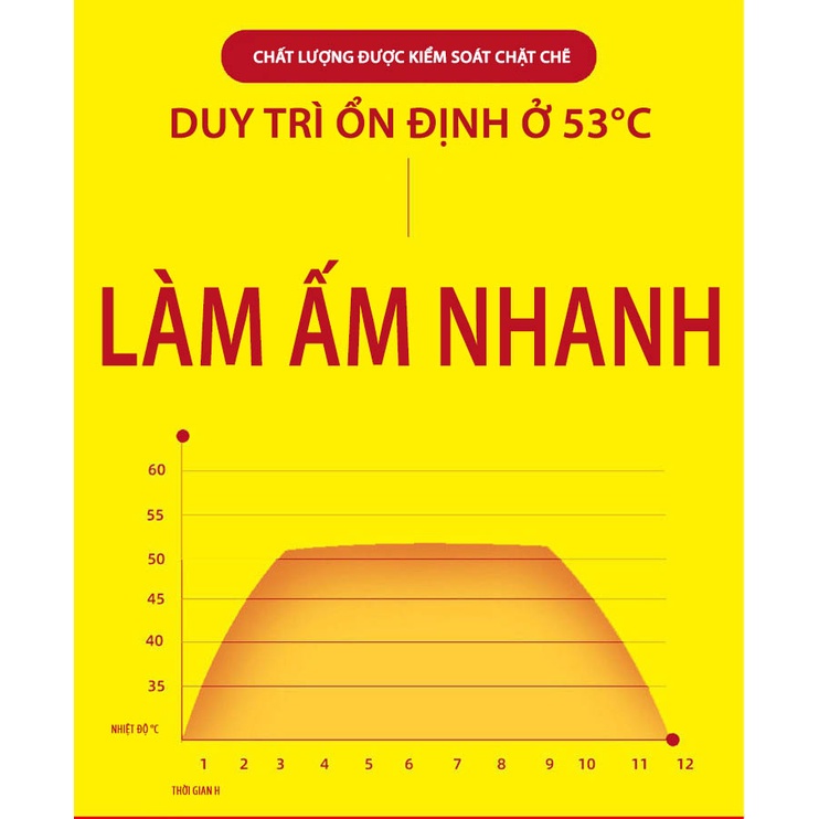 Miếng dán giữ nhiệt Chuột Túi Nhật Bản (Set 10 miếng) Giữ ấm, giảm đau bụng, lạnh bàn chân