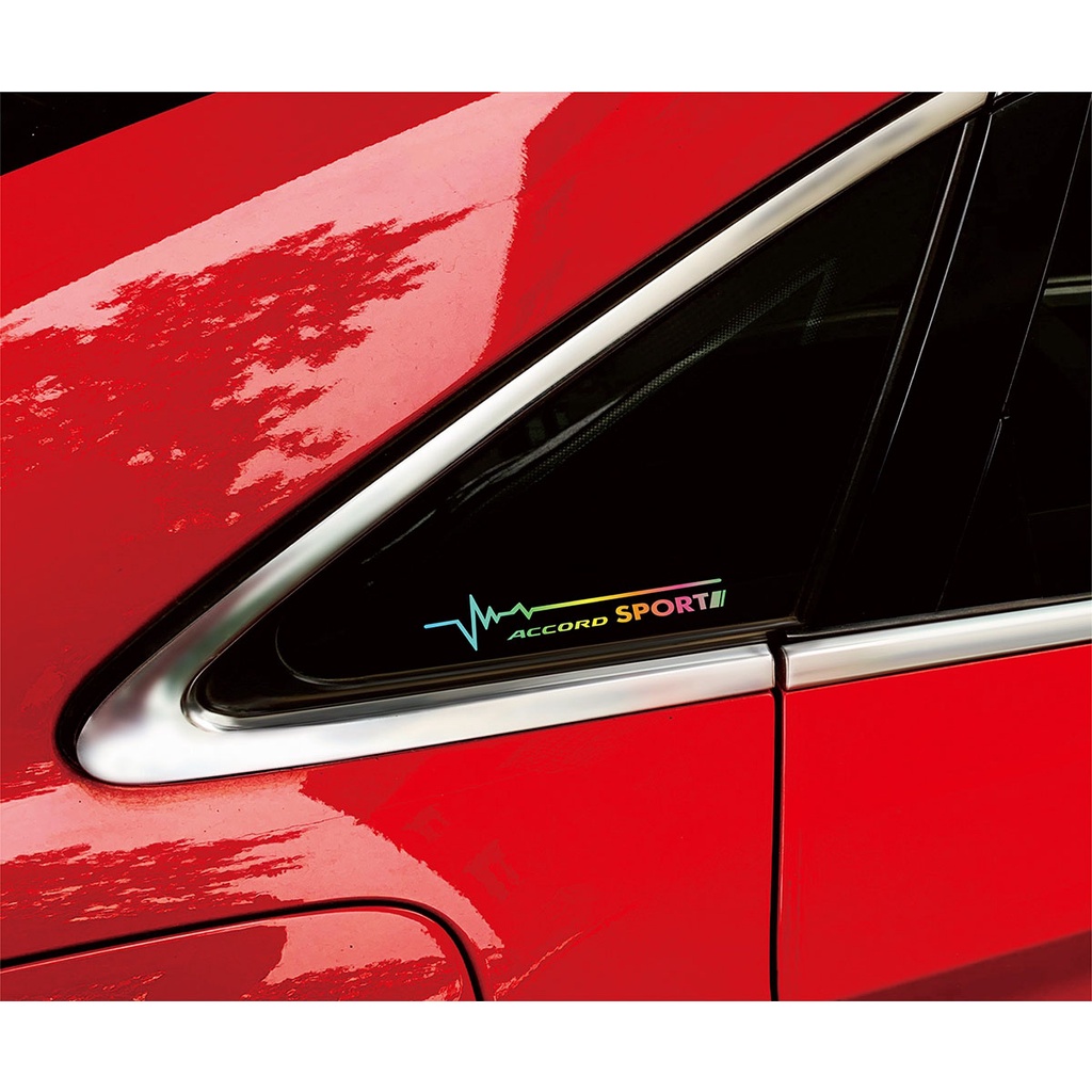 Bộ 2 Đề Can Phản Quang Dán Trang Trí Kính Chắn Gió Xe Hơi toyota honda mitsubishi volkswagen nissan hyundai kia kn ford bmw chevrolet mazda audi benz skoda suzuki fiat daihatsu
