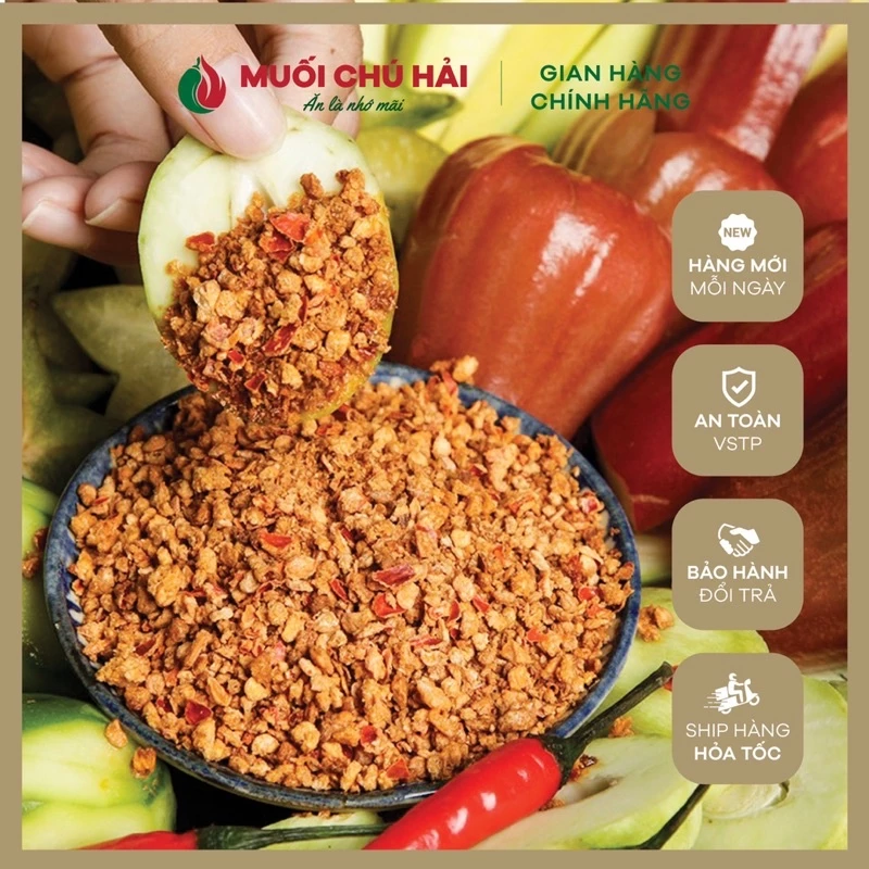 [Hỏa Tốc HCM] Muối Tỏi Ớt Tây Ninh Chú Hải loại ngon, tỏi ớt siêu cay có hủ nhỏ 500g