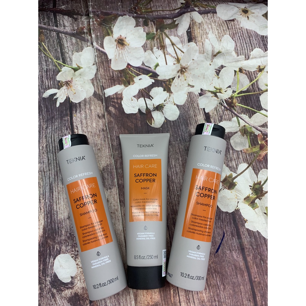 Dầu gội và mặt nạ LAKME COPPER dưỡng màu cho tóc nhuộm màu đồng 300ml - 250ml (Chính hãng) | Shopee Việt Nam