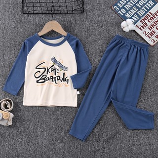 Bộ đồ ngủ dài tay cho bé trai và bé gái