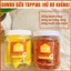 COMBO 1KG "SIÊU TOPPING" BÁNH TRÁNG MUỐI RUỐC, 300g bơ, 250g muối ruốc, 300g bánh