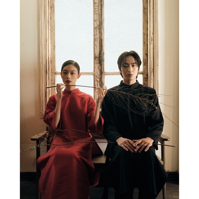 ÁO DÀI " ĐỎ '' - Things.Studios