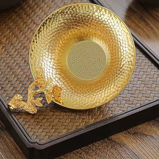 Dụng Cụ Lọc Lá Trà Bằng Đồng Thau Sử Dụng Tại Nhà / Văn Phòng