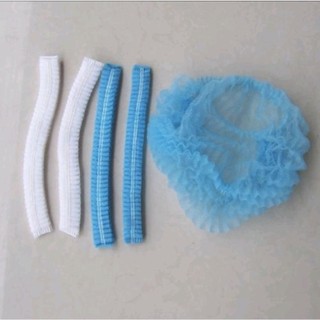 -( 50 cái / 1 túi ) MŨ TRÙM TÓC TIỆT TRÙNG DÙNG TRONG, SPA, PHUN XĂM THẨM MỸ, CHẾ BIẾN THỰC PHẨM...