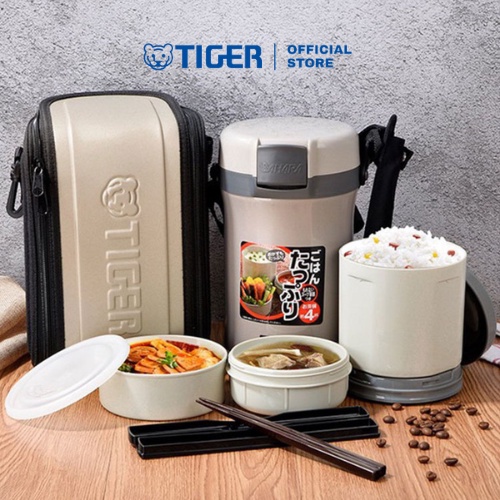 Ảnh Hộp đựng cơm giữ nhiệt Tiger 3 ngăn LWU-B200 (1.41L) 3